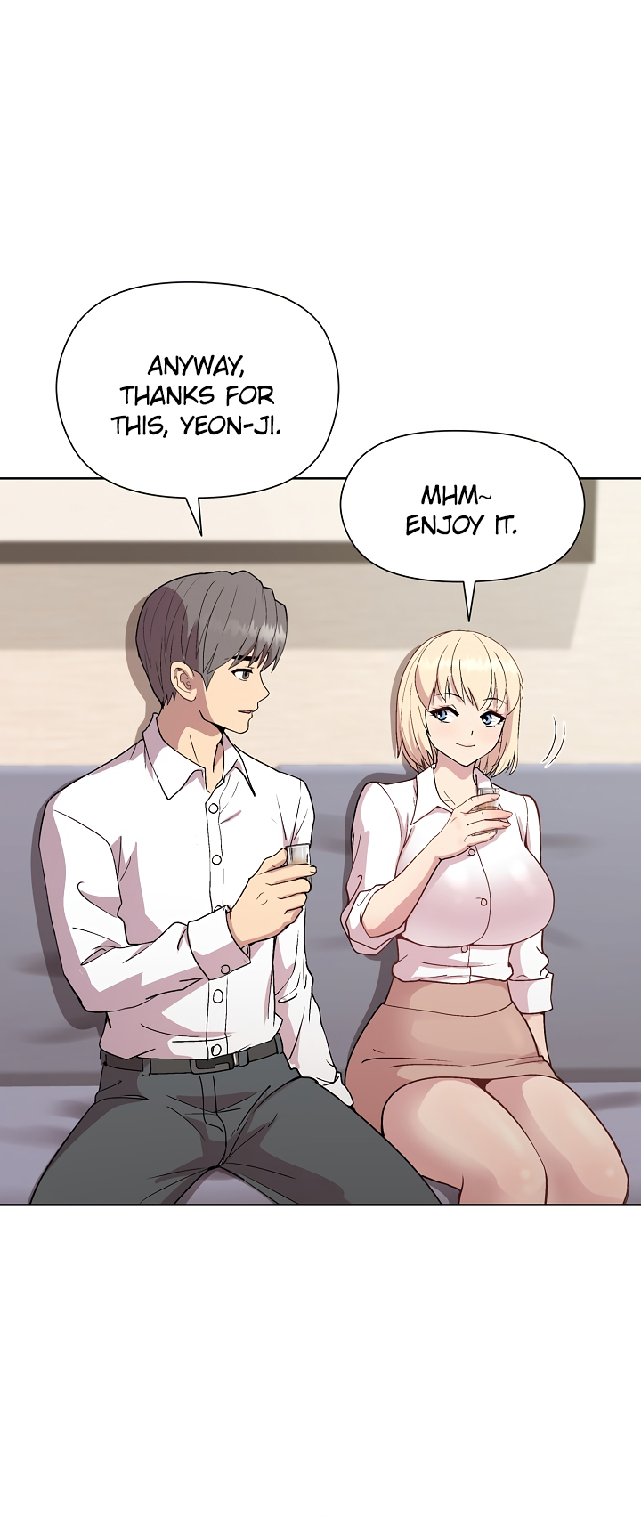 Playing a game with my Busty Manager Chapter 29 - Manhwa18.com