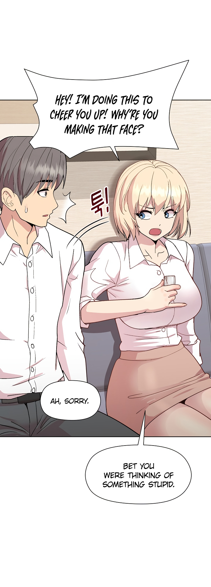 Playing a game with my Busty Manager Chapter 29 - Manhwa18.com