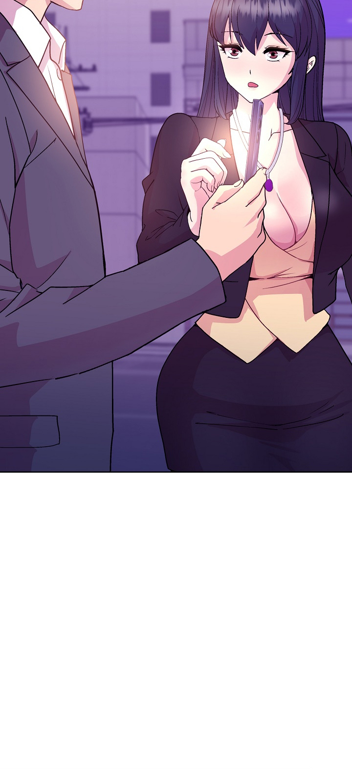 Playing a game with my Busty Manager Chapter 49 - Manhwa18.com