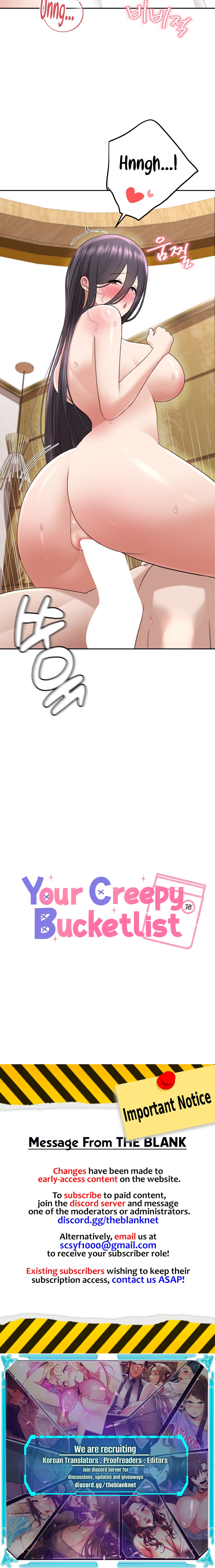 Your Creepy Bucketlist Chapter 13 - Manhwa18.com