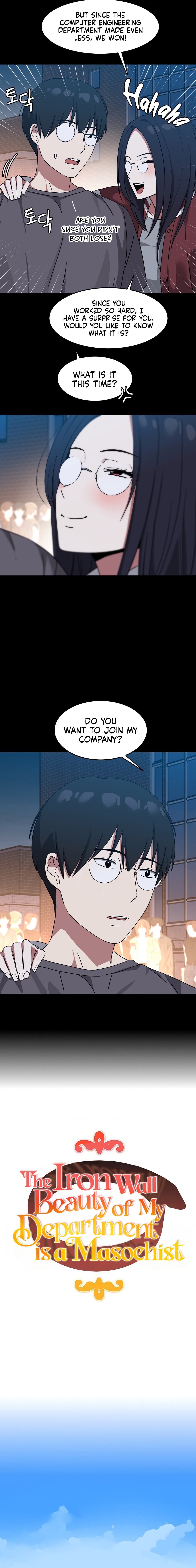 The Iron-Wall Beauty of My Department is a Masochist?! Chapter 10 - Manhwa18.com