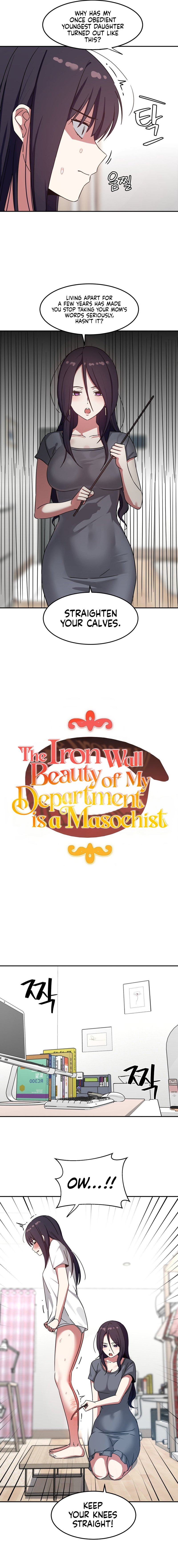 The Iron-Wall Beauty of My Department is a Masochist?! Chapter 15 - Manhwa18.com