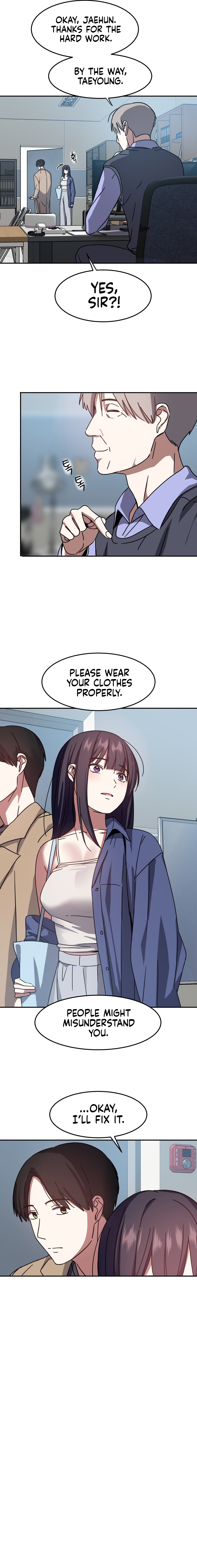 The Iron-Wall Beauty of My Department is a Masochist?! Chapter 4 - Manhwa18.com