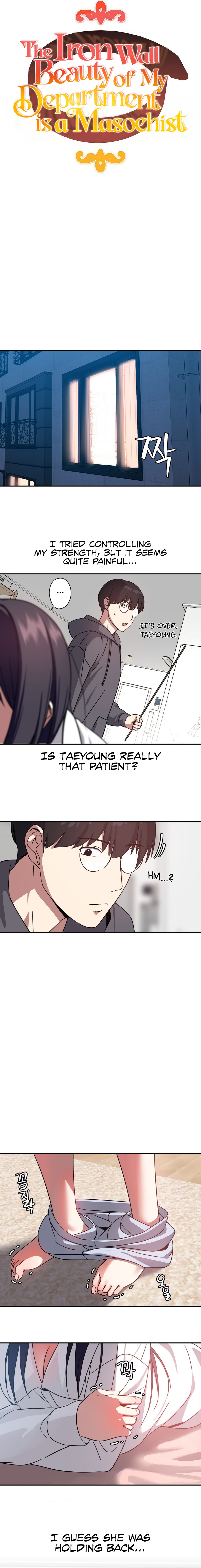 The Iron-Wall Beauty of My Department is a Masochist?! Chapter 5 - Manhwa18.com