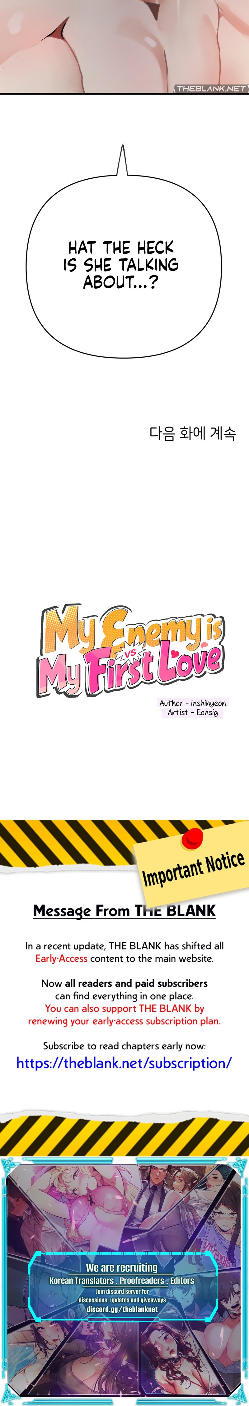 My Enemy Is My First Love Chapter 1 - Manhwa18.com