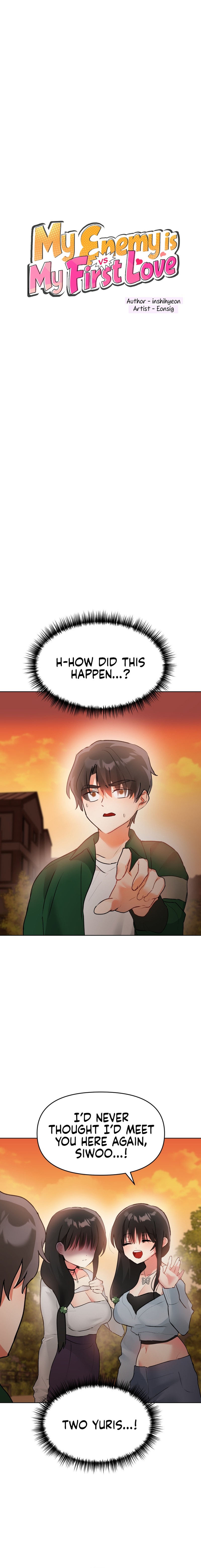 My Enemy Is My First Love Chapter 14 - Manhwa18.com