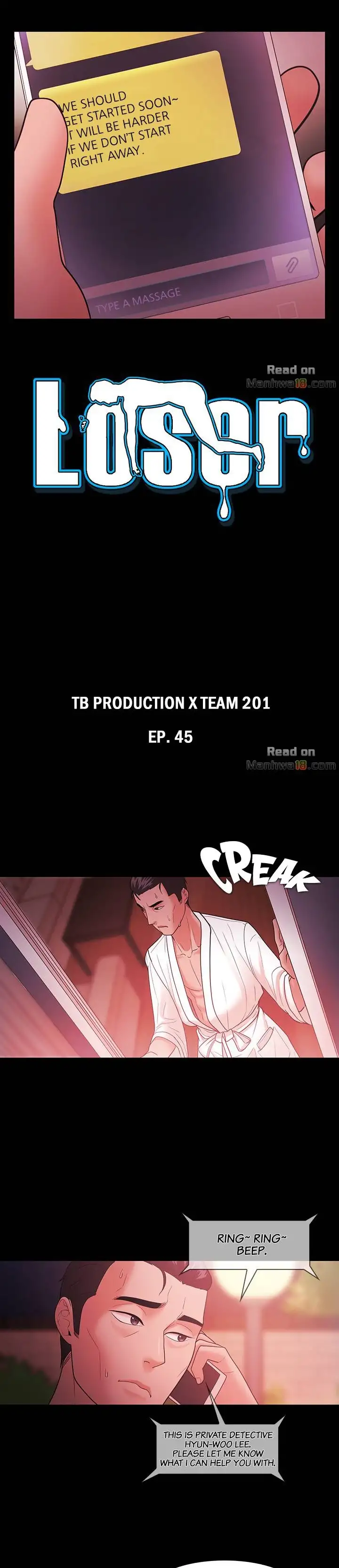 Loser (Team 201) Chapter 45 - Manhwa18.com