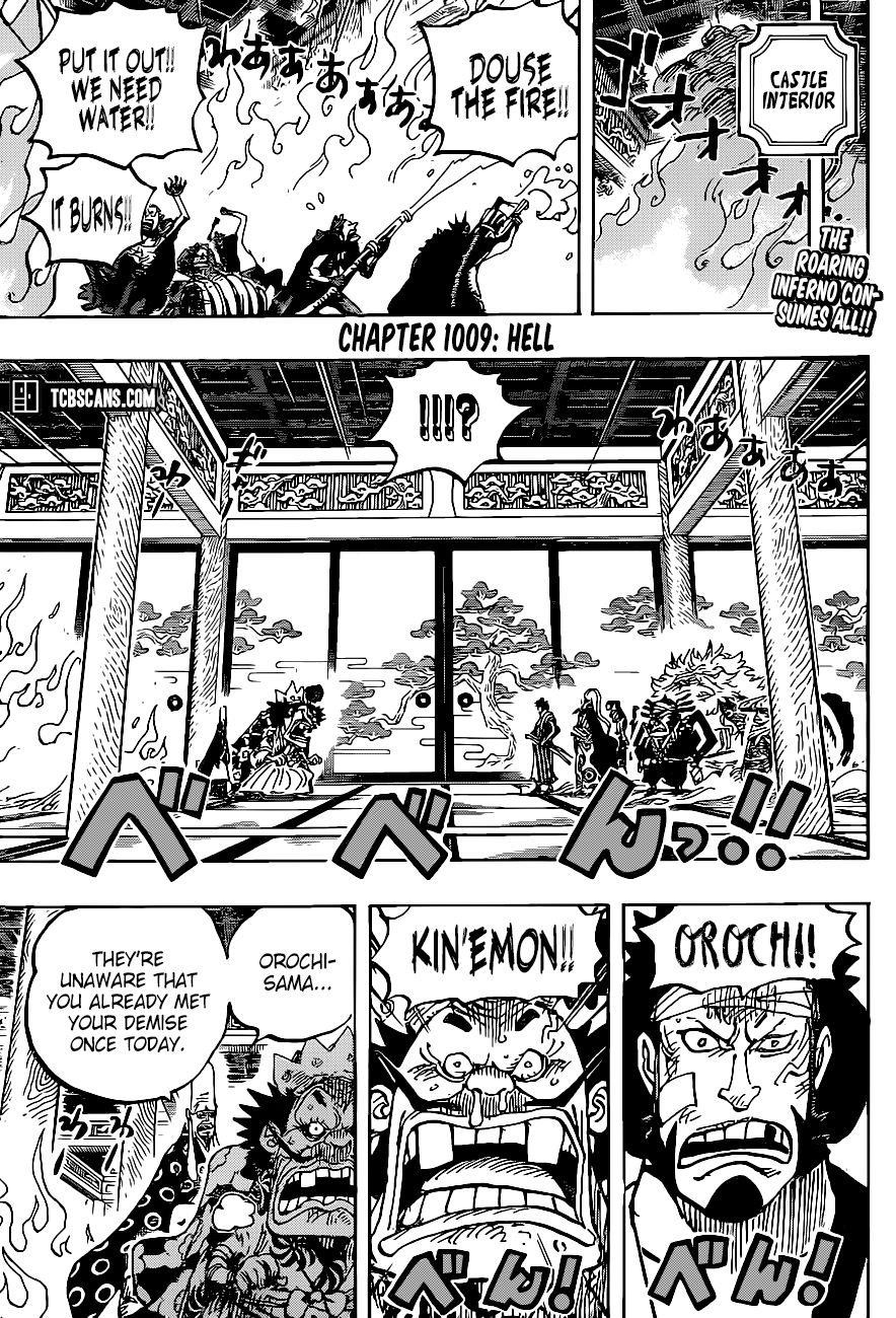One Piece Chapter 1009 - Manhwa18.com