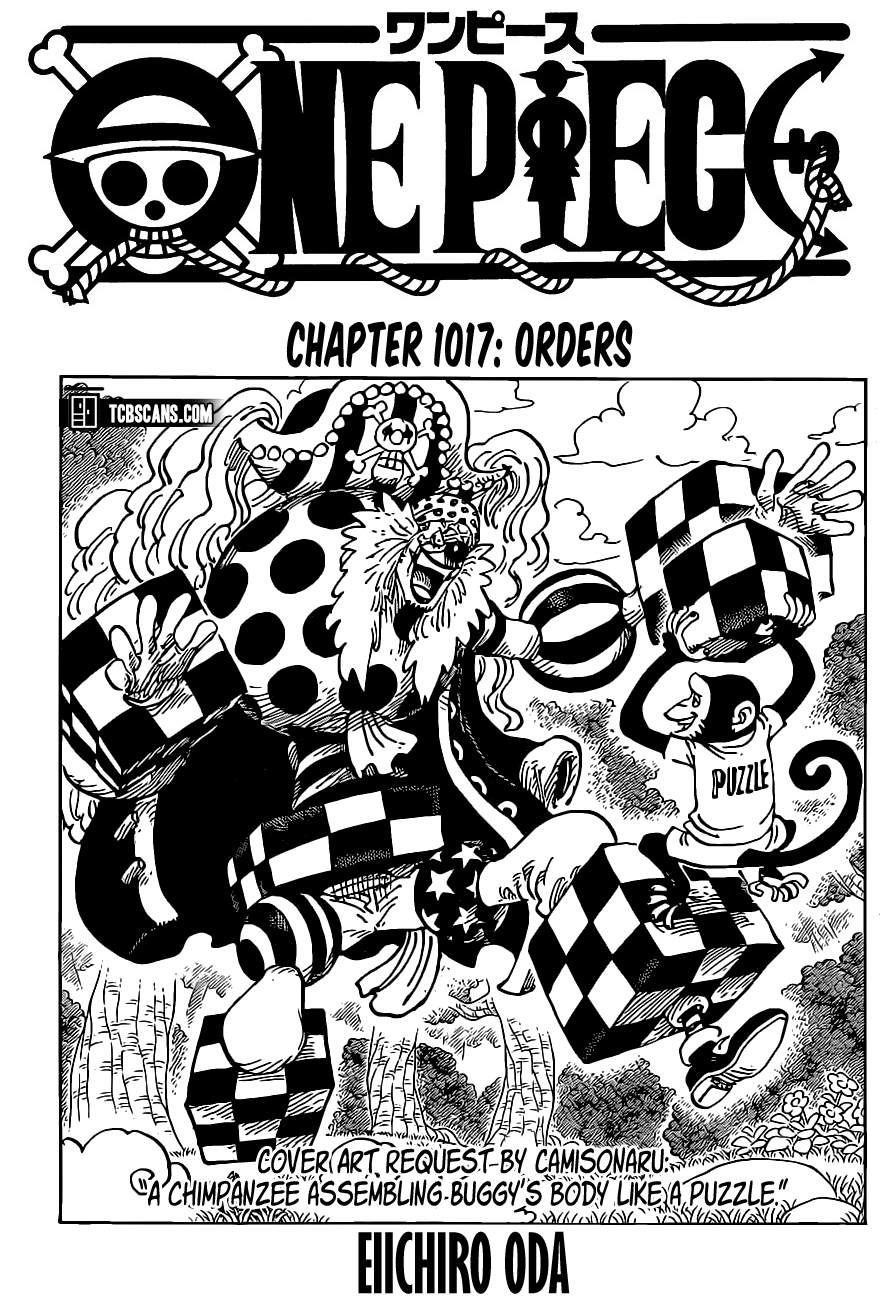 One Piece Chapter 1017 - Manhwa18.com