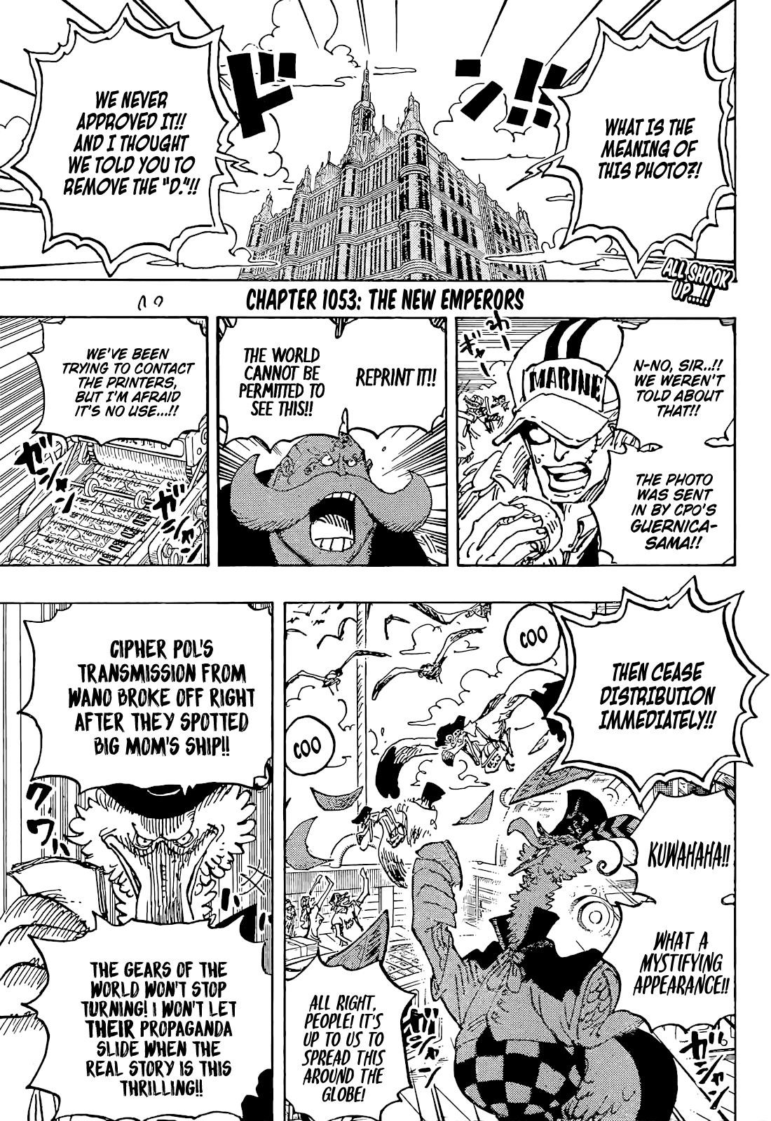 One Piece Chapter 1053 - Manhwa18.com