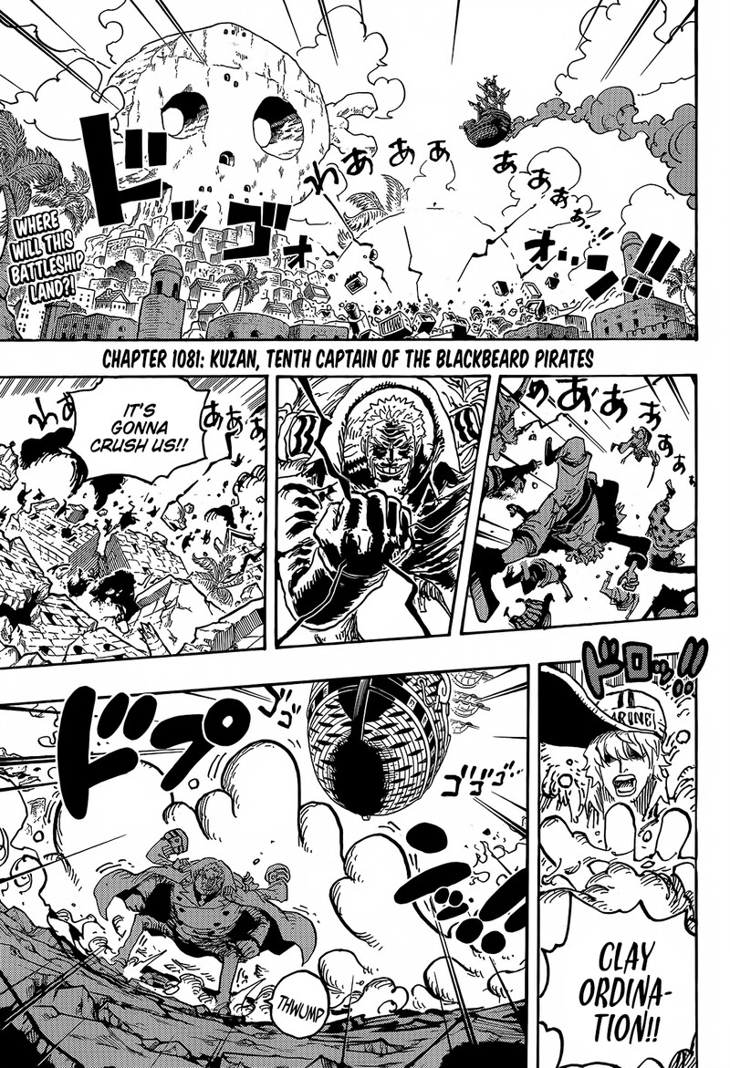One Piece Chapter 1081 - Manhwa18.com