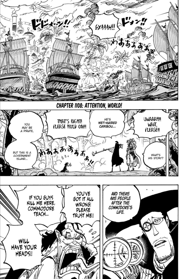 One Piece Chapter 1108 - Manhwa18.com