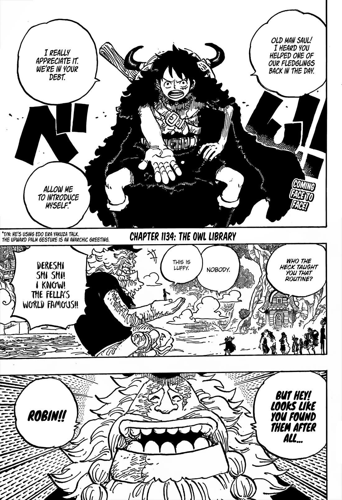 One Piece Chapter 1134 - Manhwa18.com