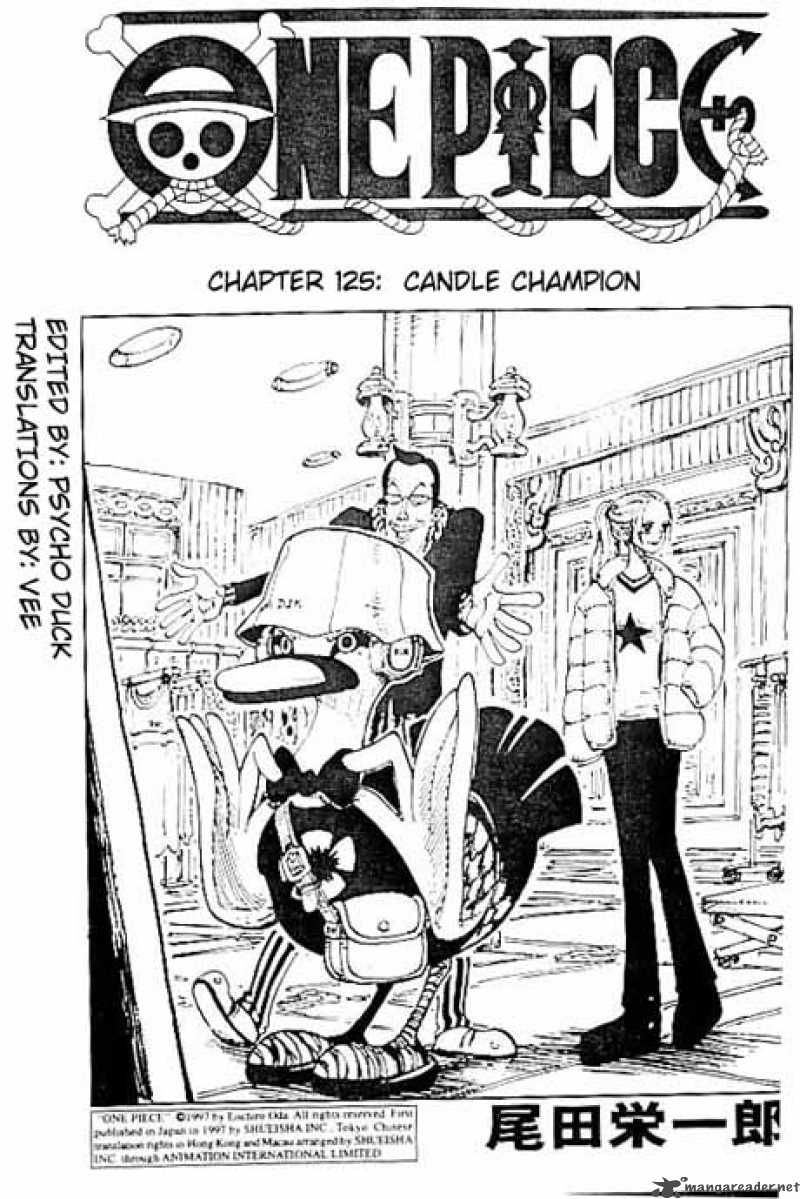 One Piece Chapter 125 - Manhwa18.com