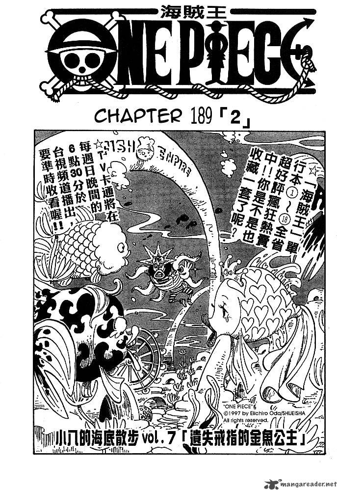 One Piece Chapter 189 - Manhwa18.com