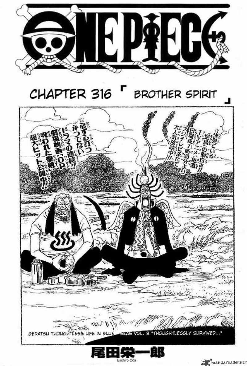 One Piece Chapter 316 - Manhwa18.com