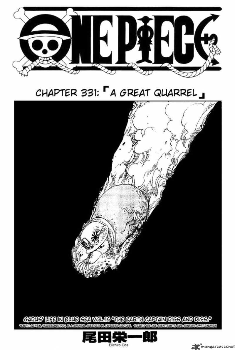 One Piece Chapter 331 - Manhwa18.com