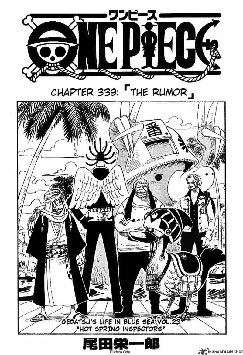 One Piece Chapter 339 - Manhwa18.com