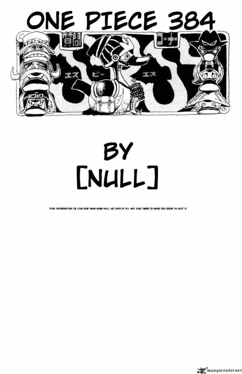 One Piece Chapter 384 - Manhwa18.com