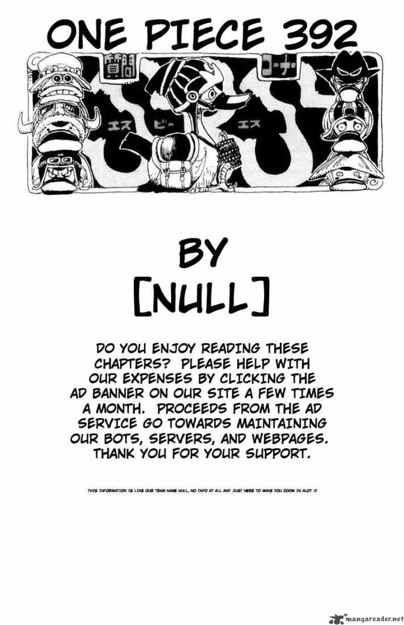 One Piece Chapter 392 - Manhwa18.com