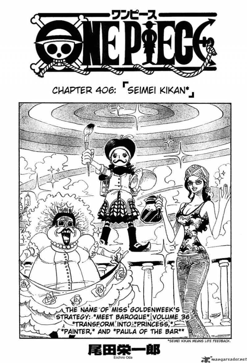 One Piece Chapter 406 - Manhwa18.com