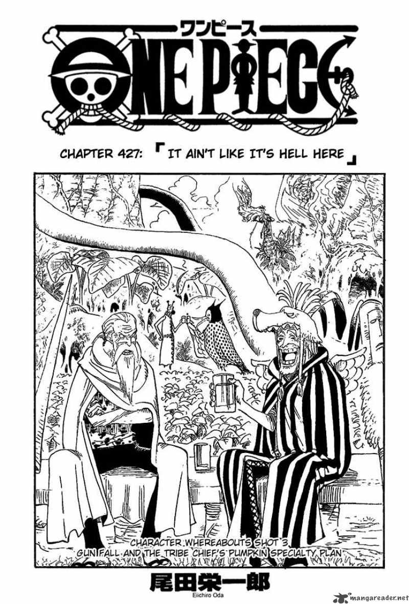 One Piece Chapter 427 - Manhwa18.com