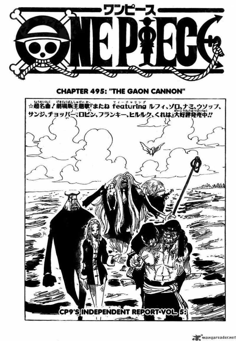 One Piece Chapter 495 - Manhwa18.com