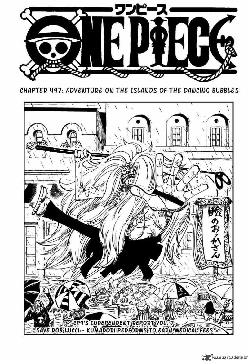 One Piece Chapter 497 - Manhwa18.com