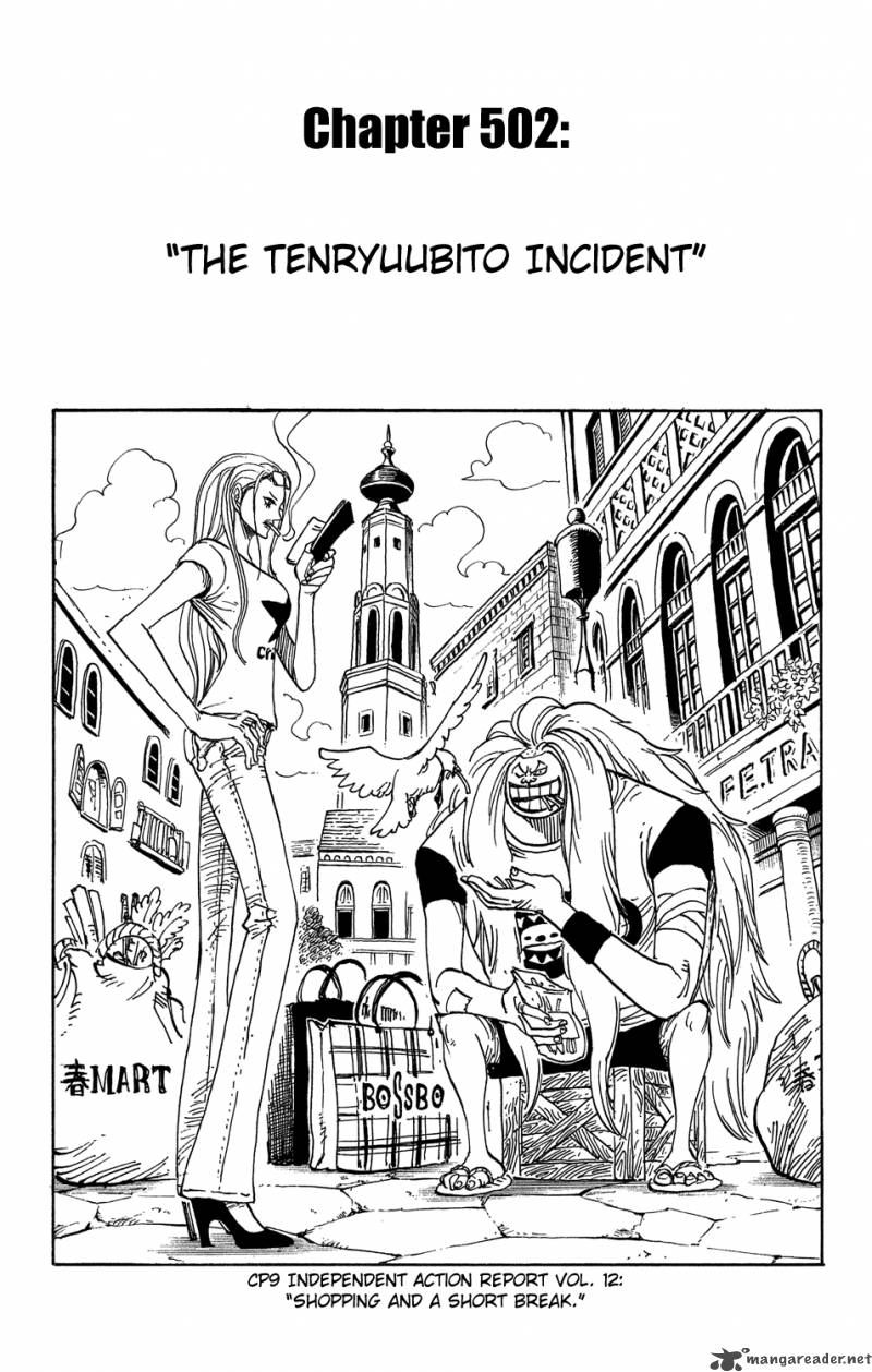 One Piece Chapter 502 - Manhwa18.com