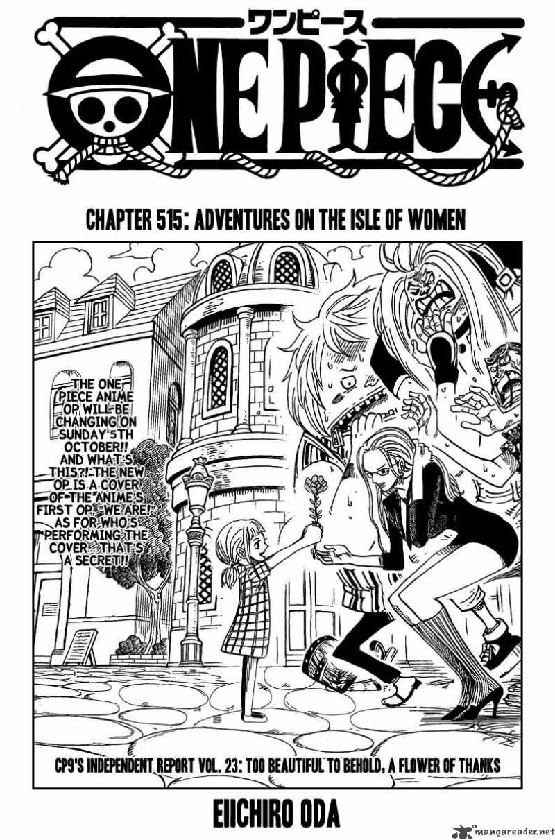 One Piece Chapter 515 - Manhwa18.com