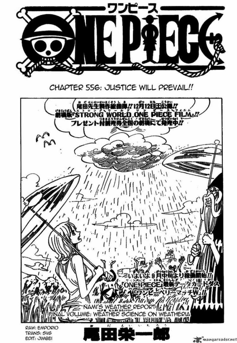 One Piece Chapter 556 - Manhwa18.com