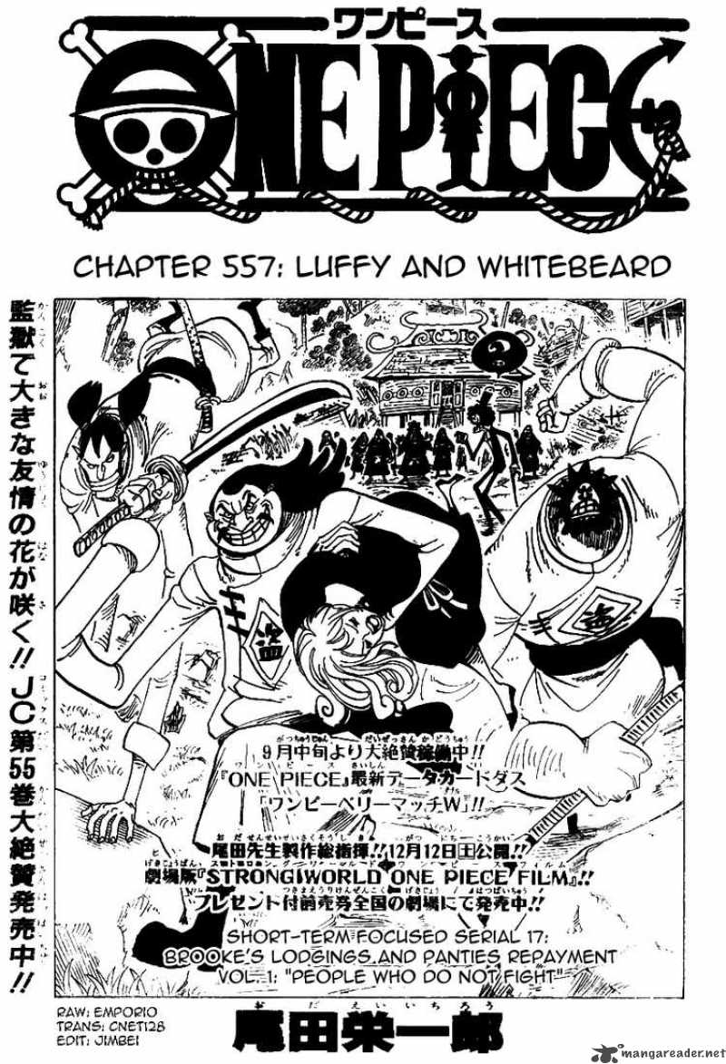 One Piece Chapter 557 - Manhwa18.com