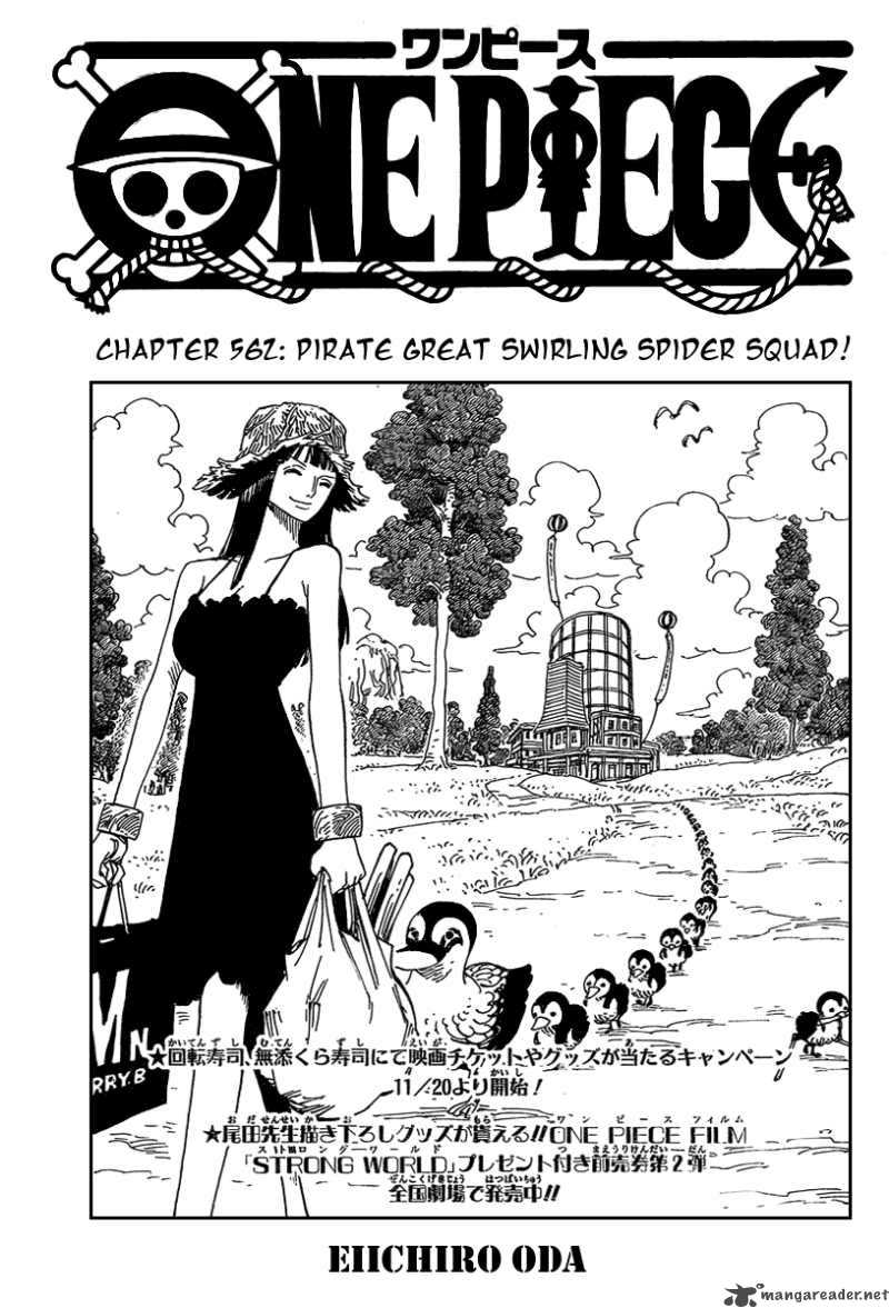 One Piece Chapter 562 - Manhwa18.com