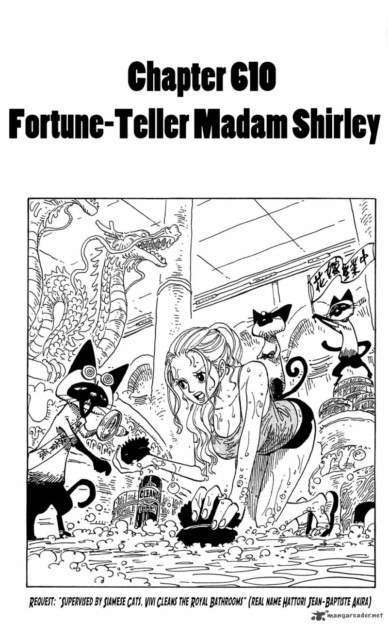 One Piece Chapter 610 - Manhwa18.com