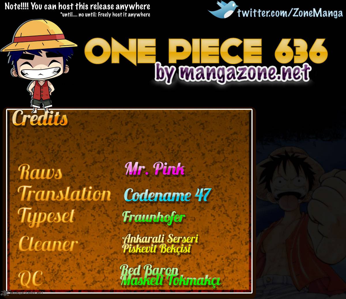 One Piece Chapter 636 - Manhwa18.com