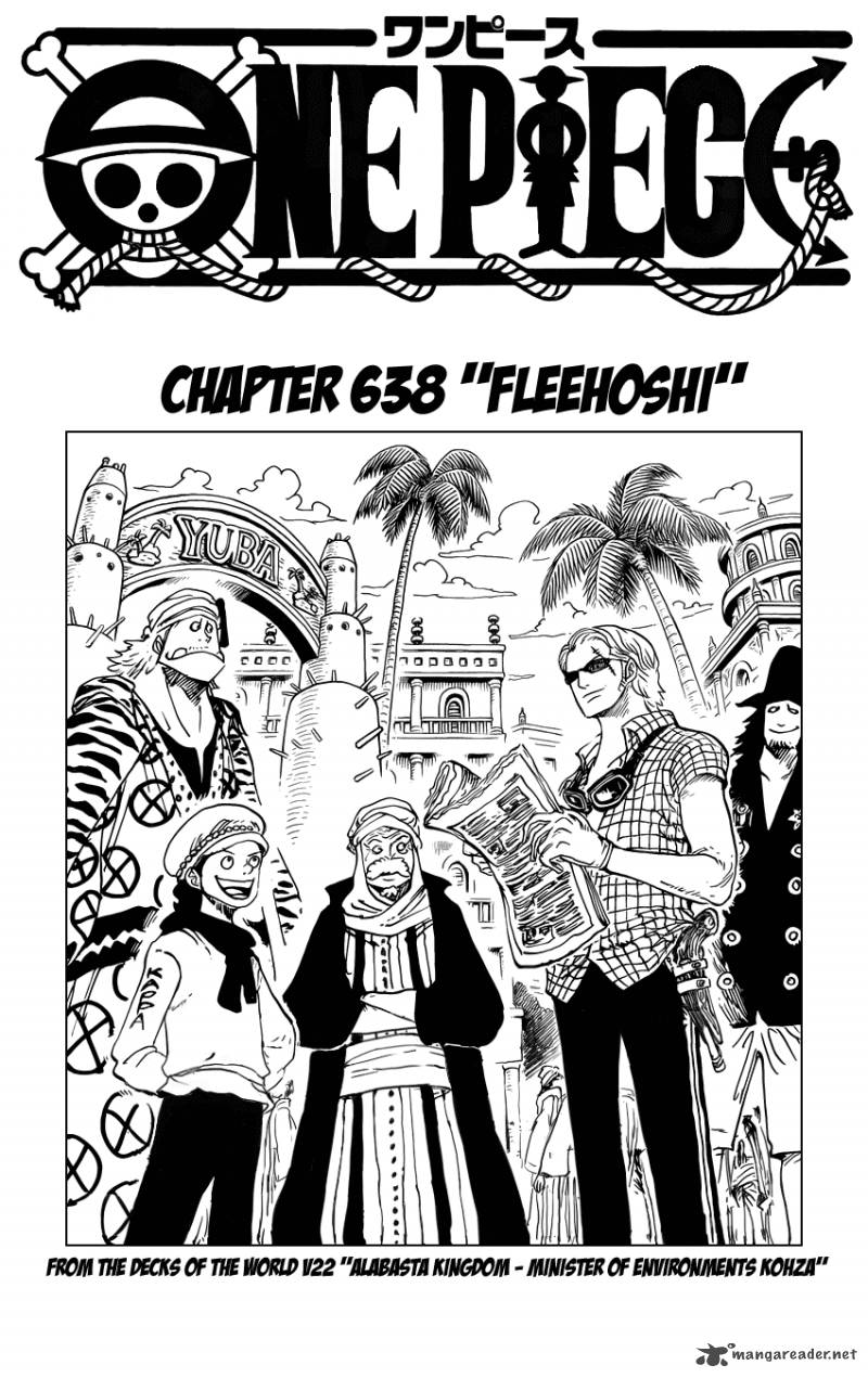 One Piece Chapter 638 - Manhwa18.com