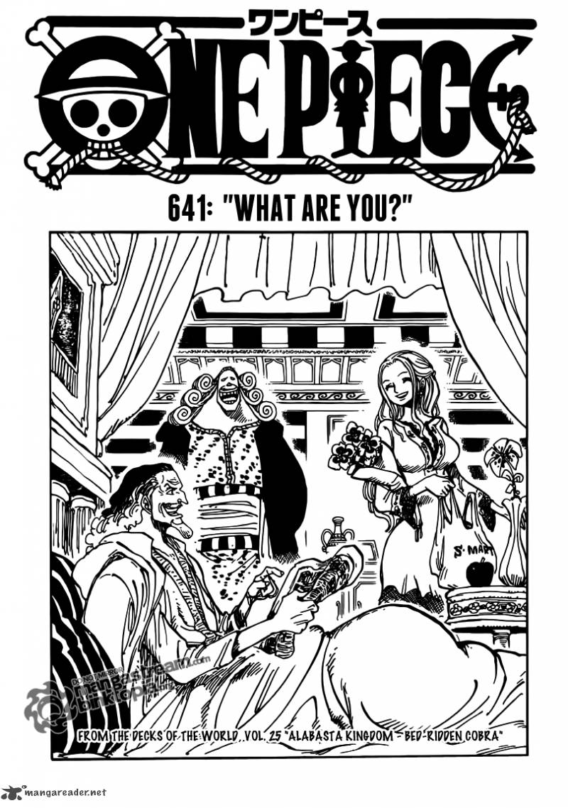 One Piece Chapter 641 - Manhwa18.com