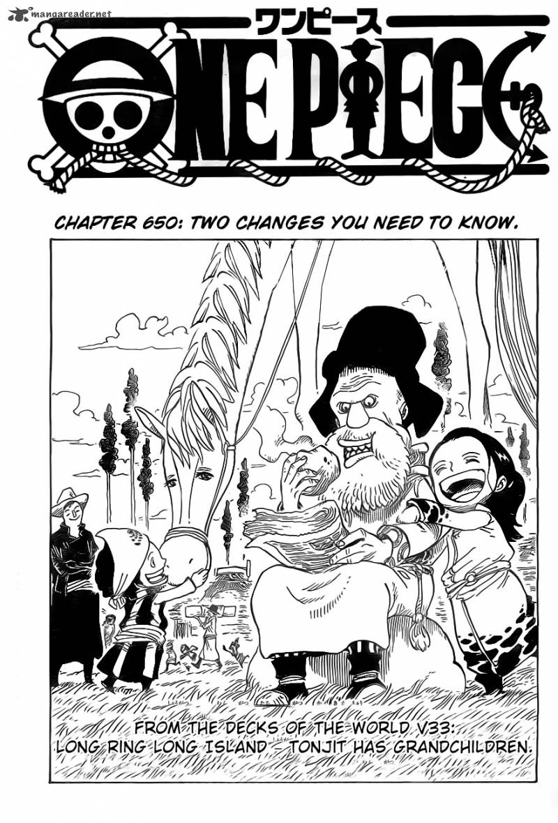 One Piece Chapter 650 - Manhwa18.com