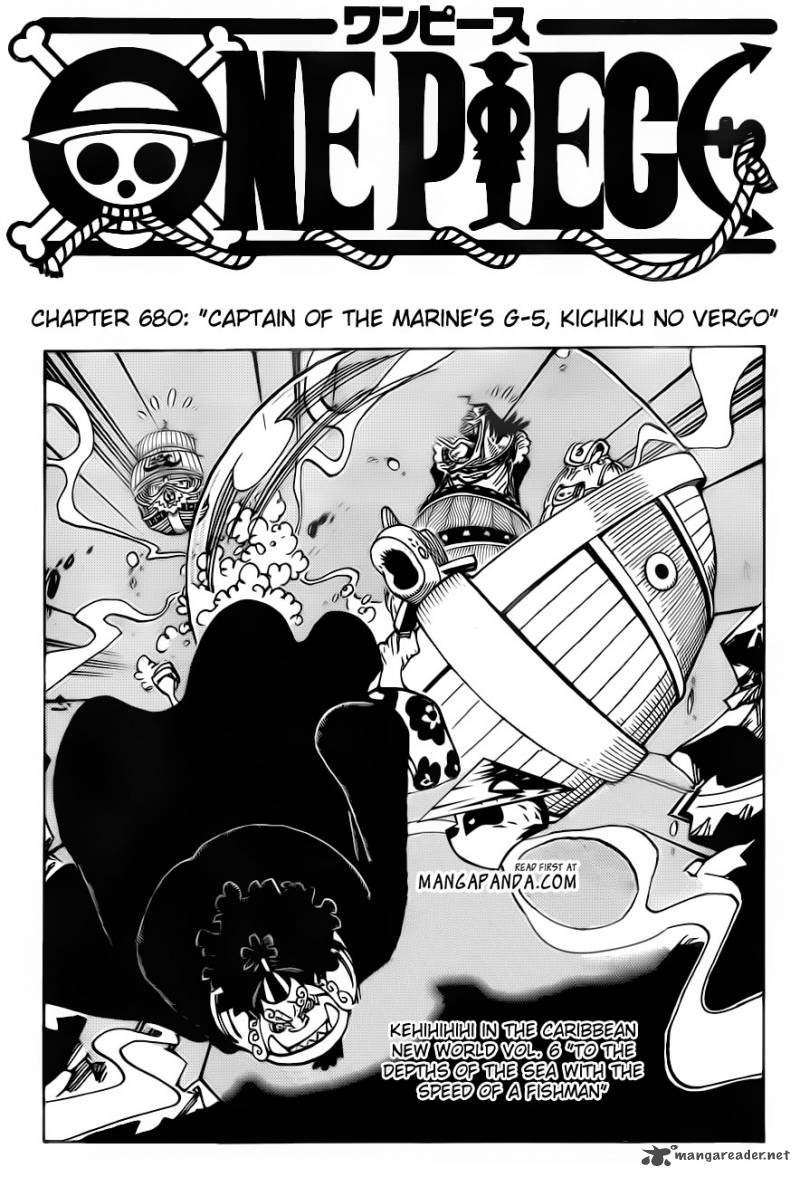 One Piece Chapter 680 - Manhwa18.com