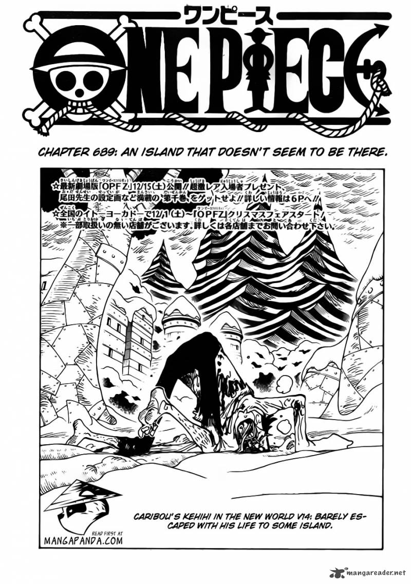 One Piece Chapter 689 - Manhwa18.com