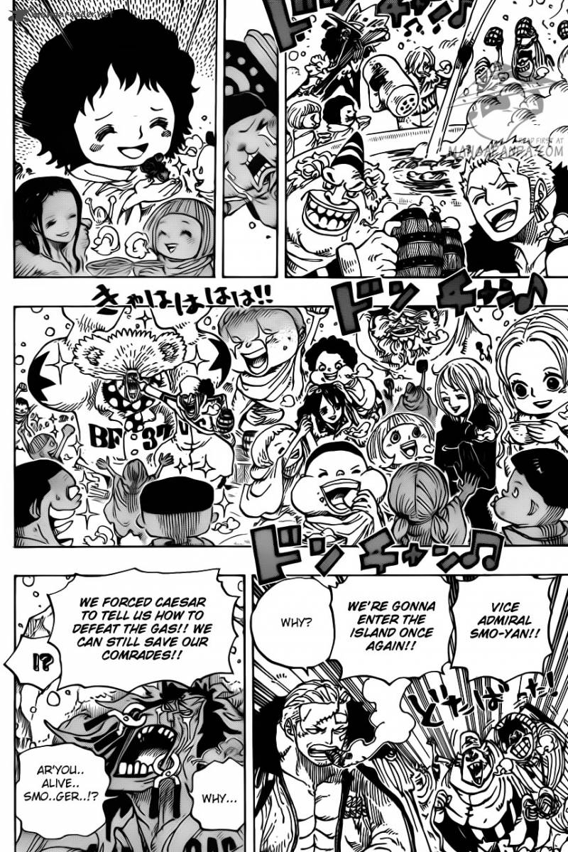 One Piece Chapter 696 - Manhwa18.com