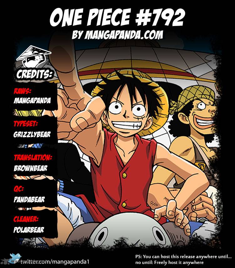 One Piece Chapter 792 - Manhwa18.com