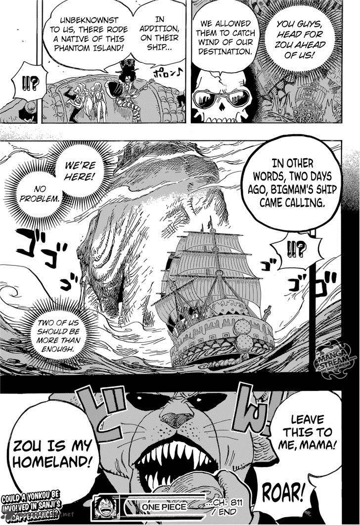 One Piece Chapter 811 - Manhwa18.com