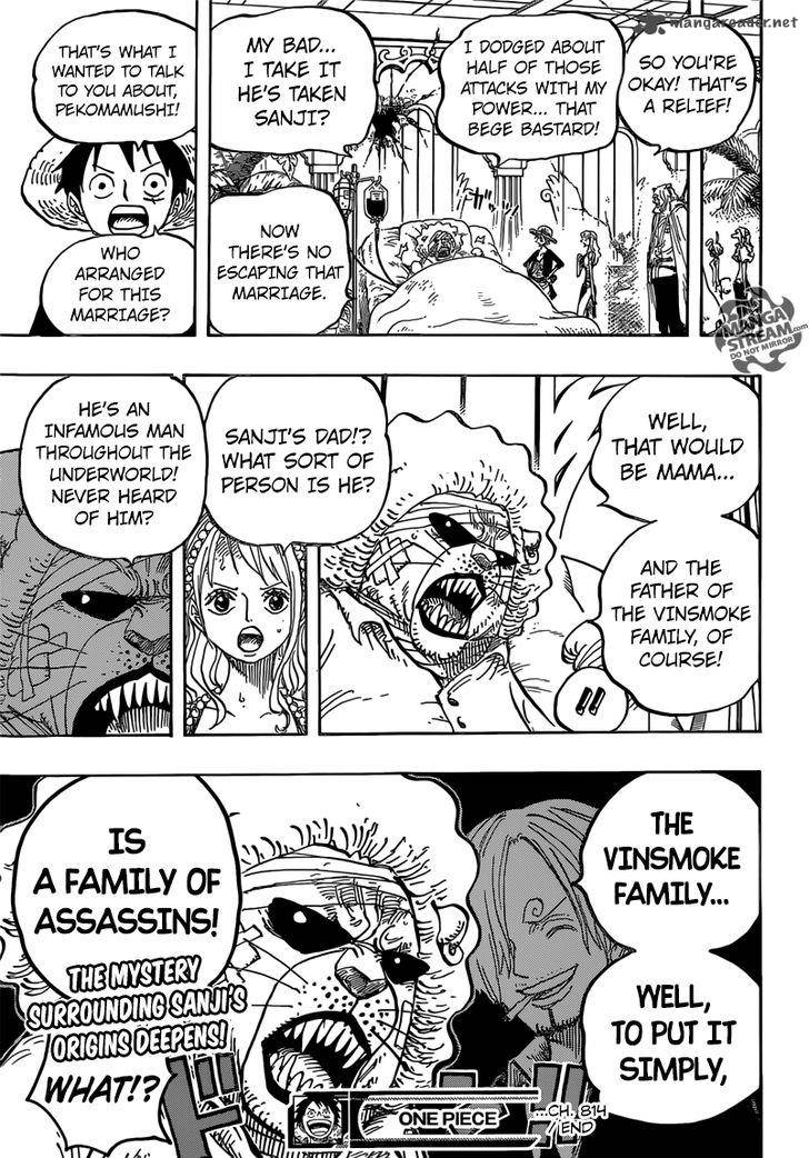 One Piece Chapter 814 - Manhwa18.com