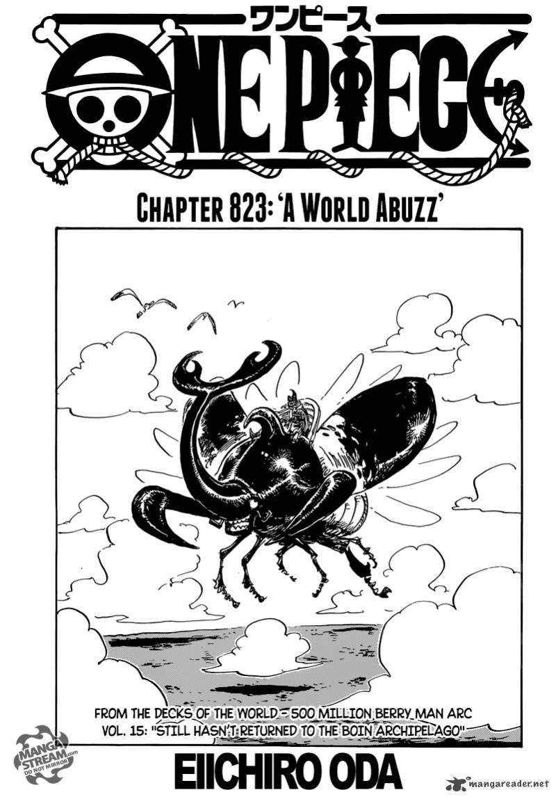 One Piece Chapter 823 - Manhwa18.com