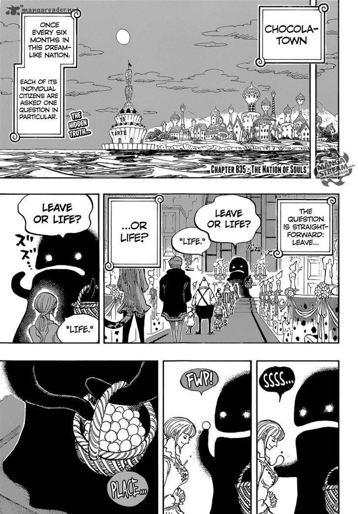 One Piece Chapter 835 - Manhwa18.com
