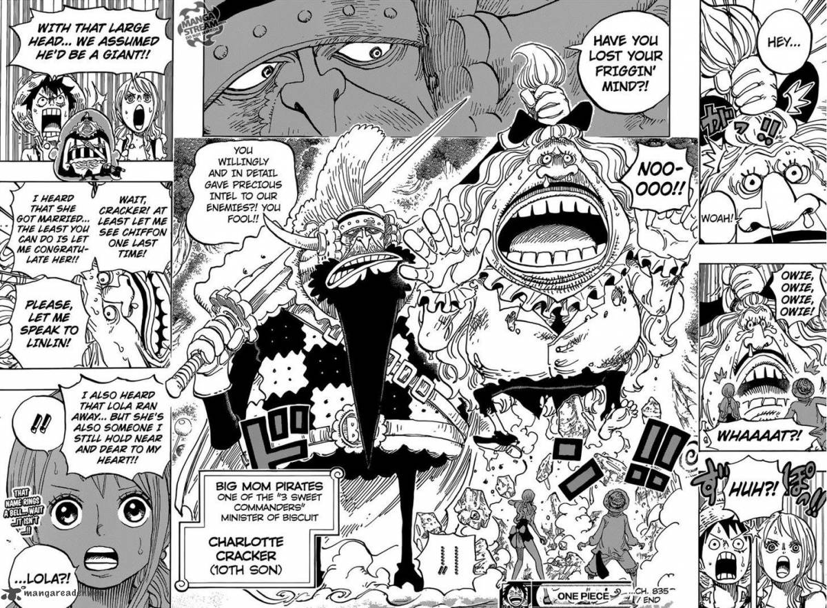 One Piece Chapter 835 - Manhwa18.com