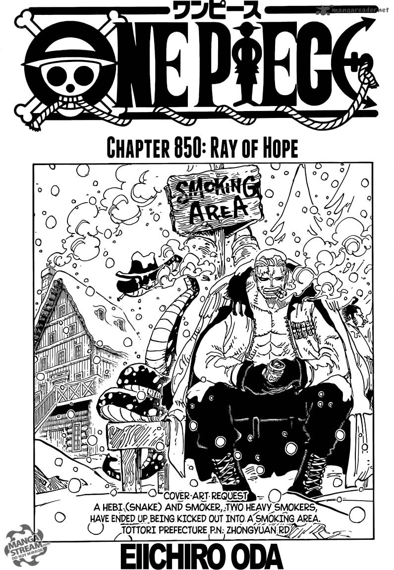 One Piece Chapter 850 - Manhwa18.com