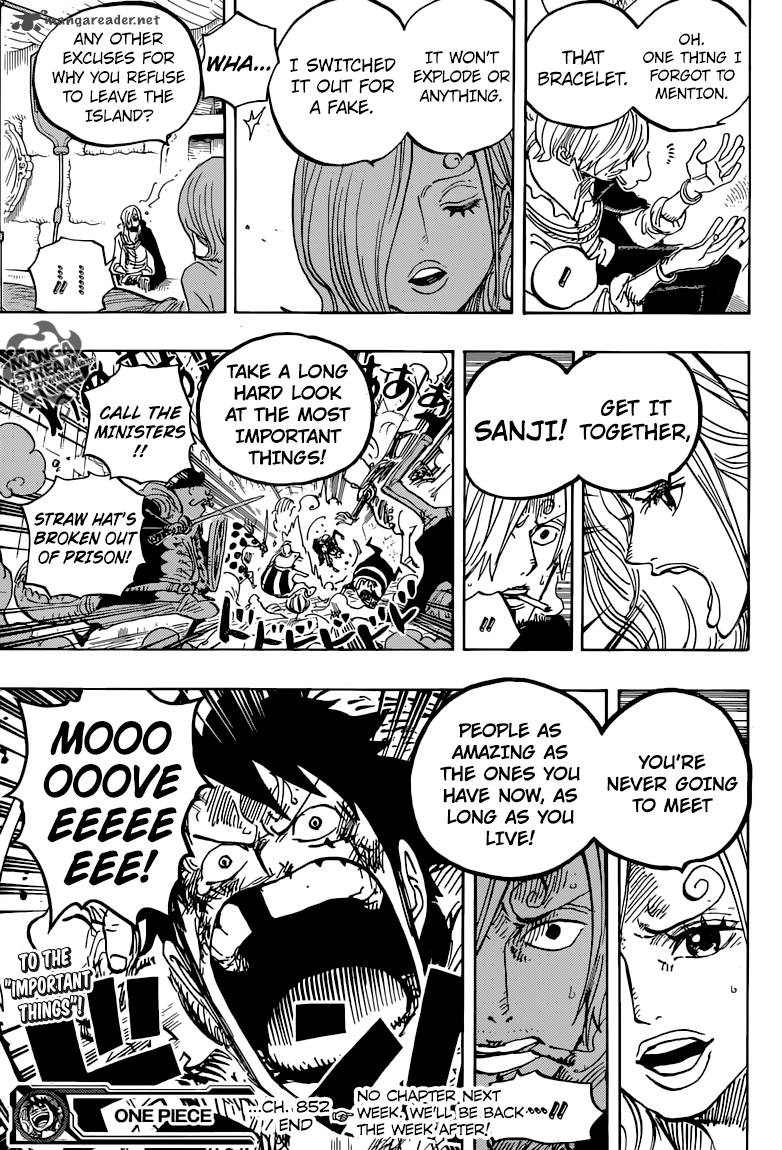 One Piece Chapter 852 - Manhwa18.com