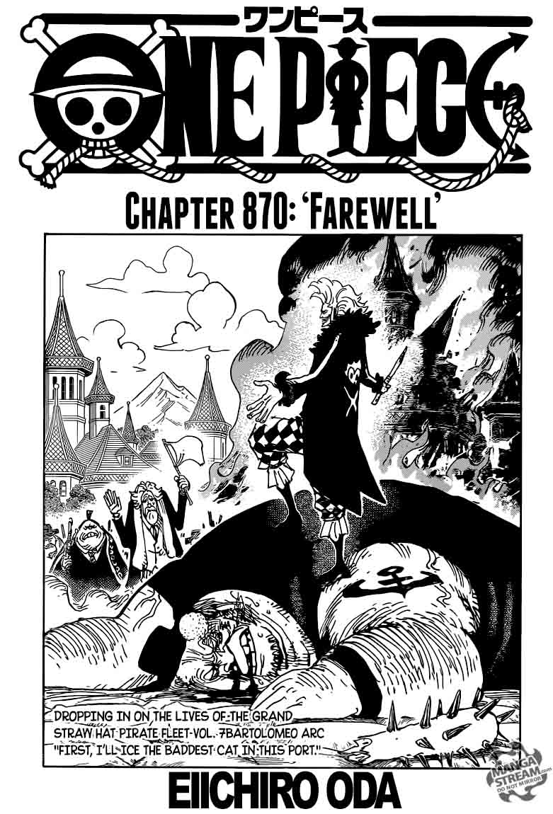 One Piece Chapter 870 - Manhwa18.com